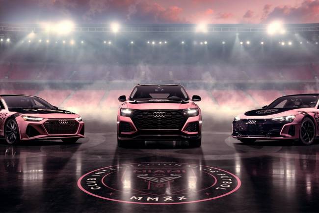 Audi anunció una alianza con Inter Miami