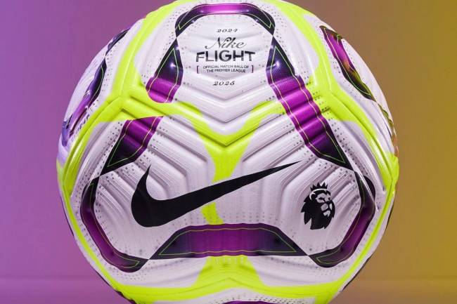 Nike presentó la pelota para la Premier League 2024/25