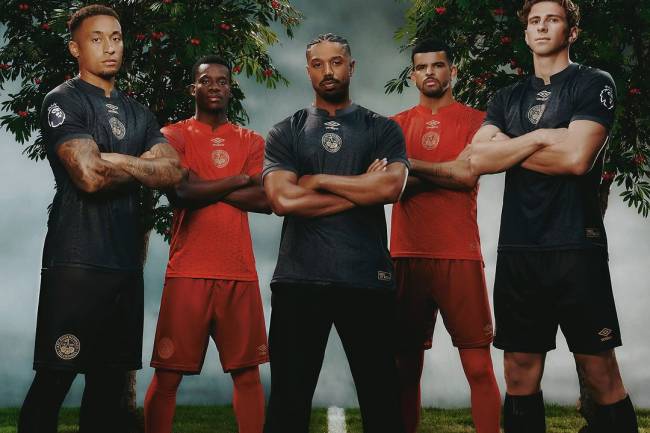 AFC Bournemouth revealed their new jerseys in collaboration with Michael B Jordan.