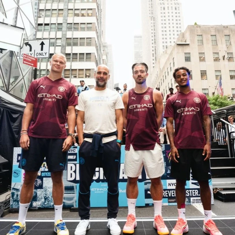 Manchester City and PUMA Celebrate the Launch of the New Third Kit with a Special Event in the USA