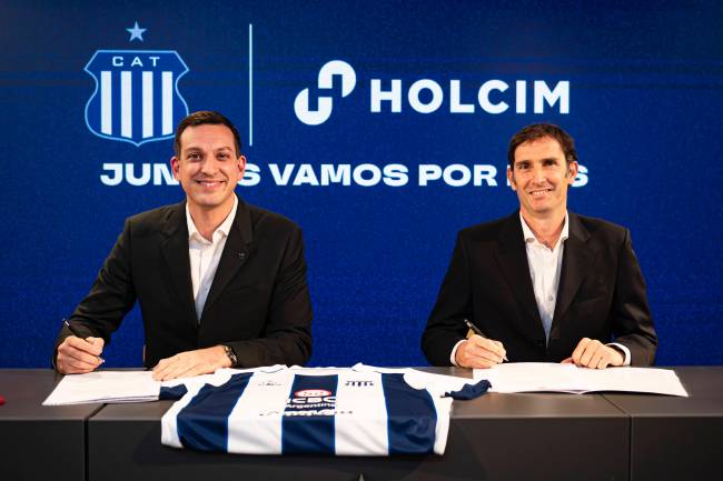 Talleres de Córdoba has signed an alliance with Holcim Argentina.