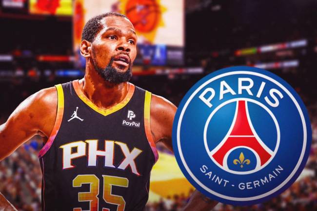 Kevin Durant se convirtió en accionista de Paris Saint German