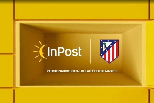  Atlético de Madrid anuncia su alianza con InPost