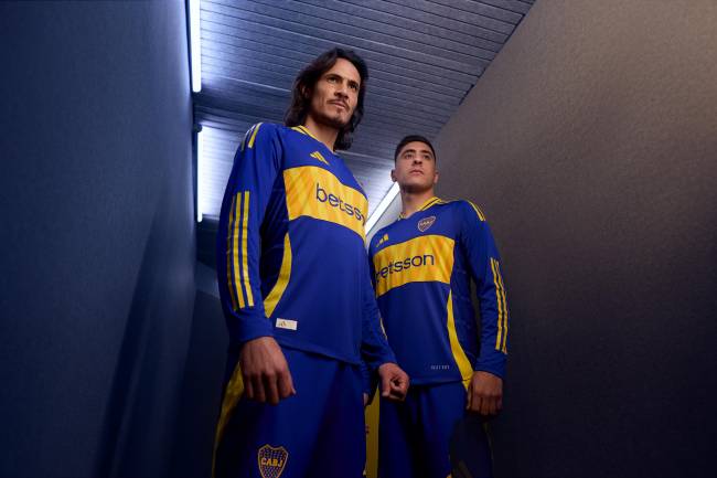 Adidas presentó la nueva camiseta titular de Boca Juniors