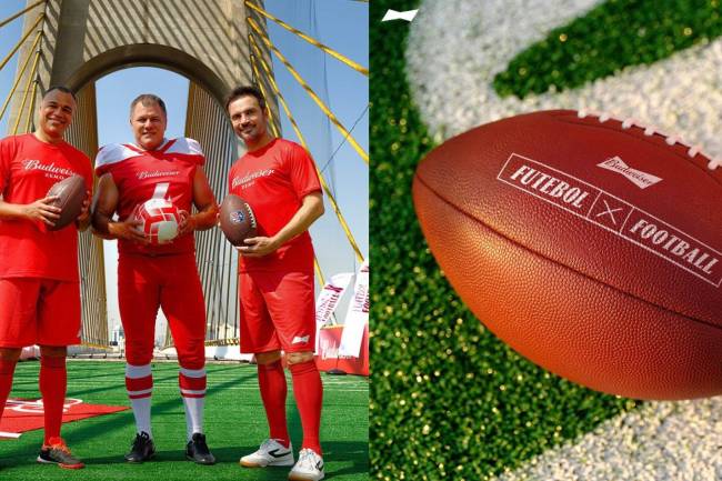 Budweiser Prepares for the First NFL Game in Brazil