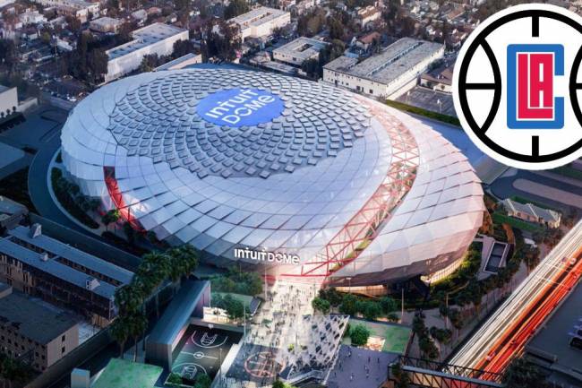 Los Ángeles Clippers estrenan nuevo estadio futurista para la NBA