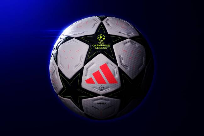 Adidas presentó la pelota para la UEFA Champions League y la UEFA Women’s Champions League.