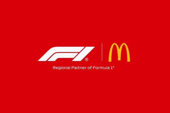  McDonald's launches a promotion to take fans to Formula 1