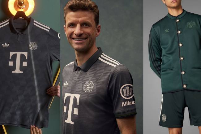  Bayern Munich presented its special Oktoberfest jersey