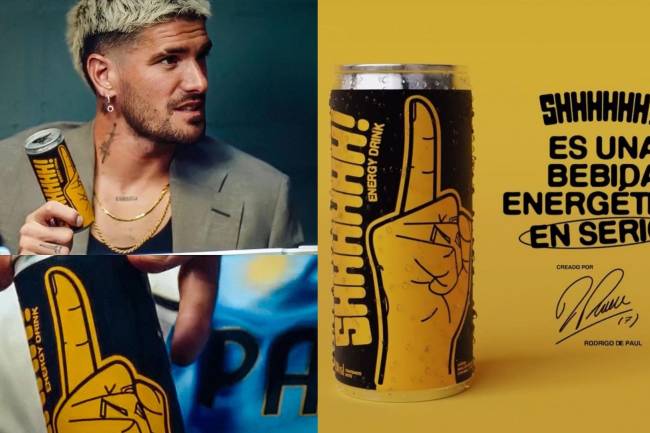 Rodrigo De Paul launched his own energy drink brand