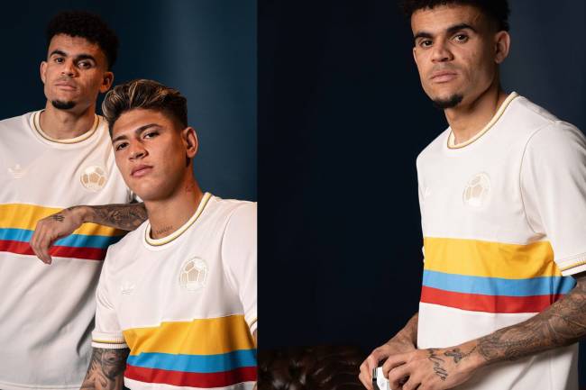 The Colombian national team and Adidas have launched a commemorative jersey for the 100th anniversary of the Colombian Football Federation