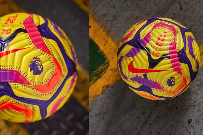 Nike unveiled its last winter ball for the Premier League