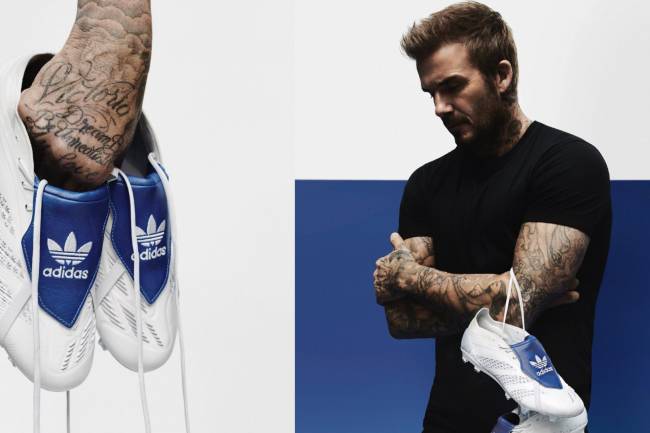 David Beckham y Adidas lanzaron unos botines edición limitada