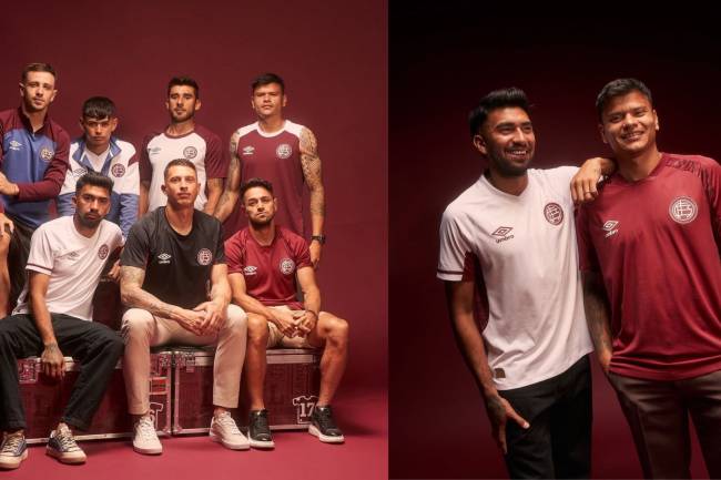 Umbro Argentina y Lanús anunciaron su alianza