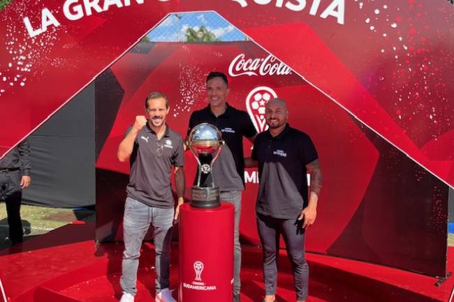 Las Leyendas CONMEBOL presentes en CONMEBOL Sudamericana