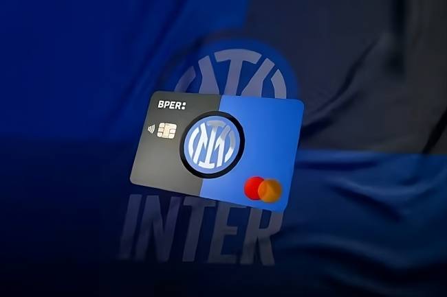 Inter de Milán lanzó su propia tarjeta de crédito