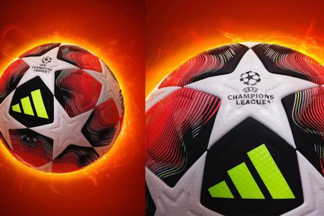 Adidas unveils new ball fot UEFA Champions League