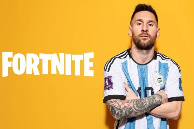  Leo Messi llega al mundo de Fortnite