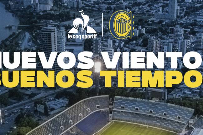 Le Coq Sportif se convirtió en sponsor técnico oficial de Rosario Central