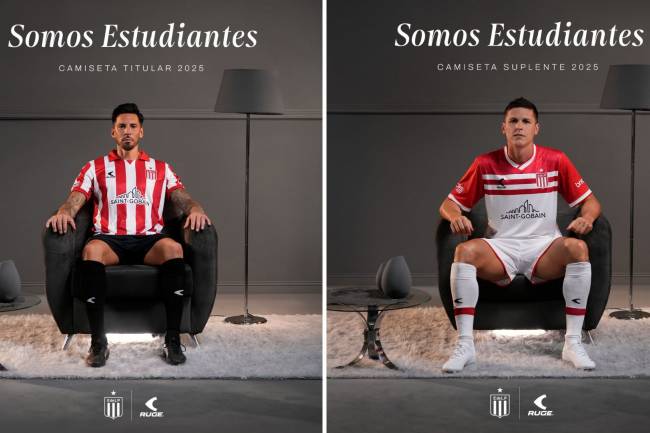 Estudiantes de La Plata and Ruge unveil their 2025 collection