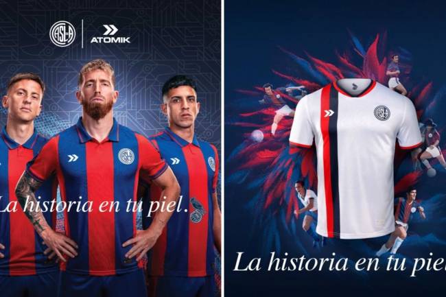 Atomik presentó las nuevas camisetas de San Lorenzo