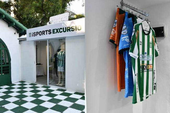 Excursionistas inauguró su primera tienda oficial