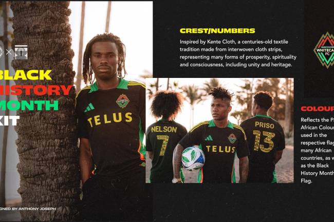 Adidas celebrates “Black History Month” with a special jersey in MLS