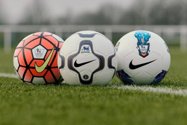 Nike se despide de la Premier League con tres reediciones de pelotas históricas