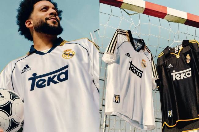 Adidas lanzó una nueva colección retro de Real Madrid