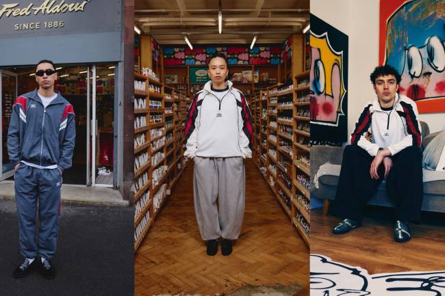 UMBRO celebra sus raíces con la nueva colección “Northern Quarter”