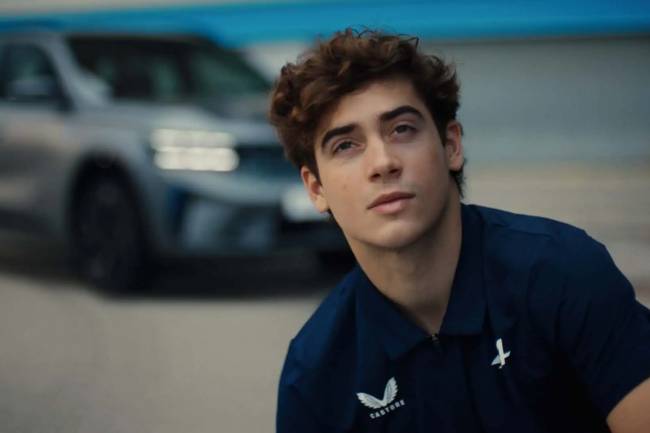 Franco Colapinto se convirtió en embajador oficial de Renault Argentina
