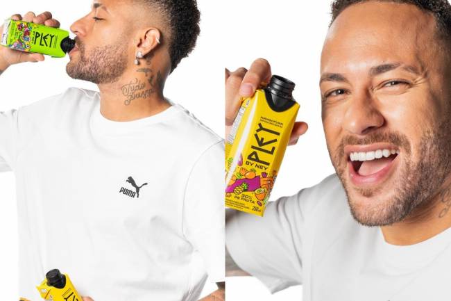 Neymar Launched His Own Line of Beverages