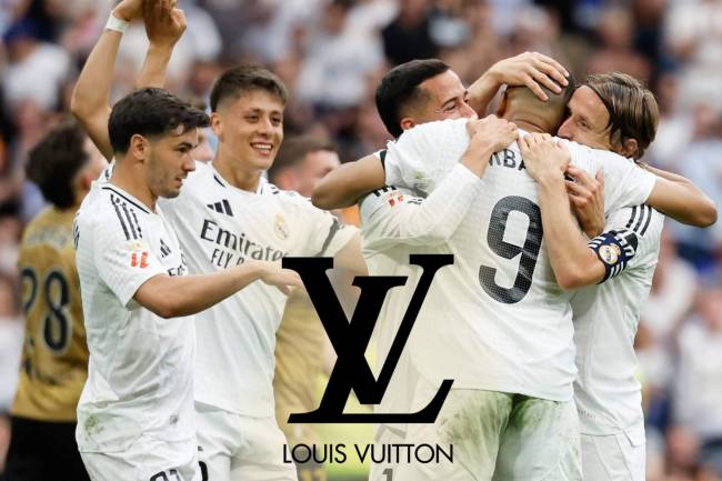 Real Madrid anunció a Louis Vuitton como su nuevo patrocinador