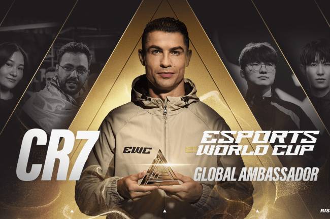 Cristiano Ronaldo becomes global ambassador for 2025 eSports World Cup