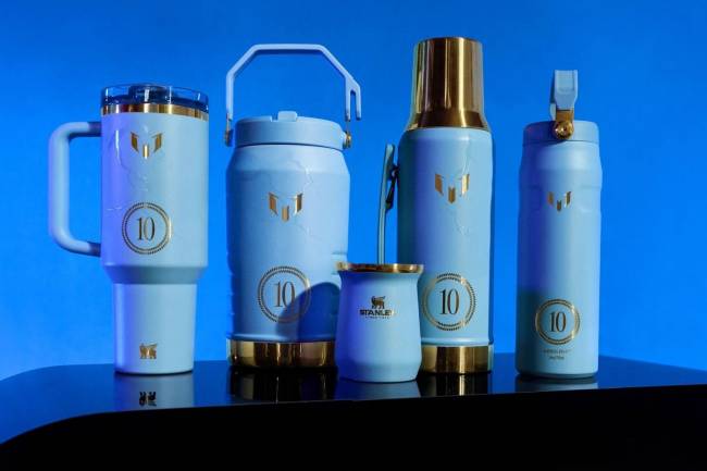 Stanley 1913 launched a new collection in collaboration with Lionel Messi
