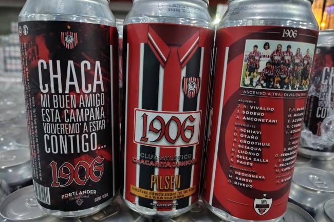  Chacarita Juniors launched its own beer