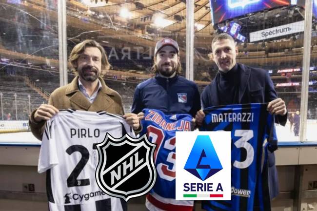 NHL and Serie A announce collaboration for Winter Olympics