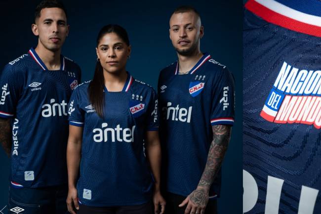 Umbro and Nacional unveiled a new fan-designed jersey