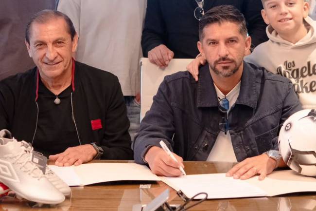 Ramón y Emiliano Díaz se convirtieron en embajadores de Umbro Paraguay