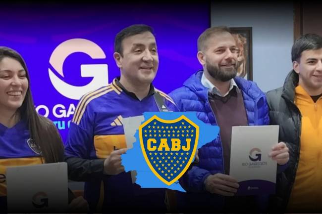 Boca Juniors signed an agreement with Río Gallegos Municipality