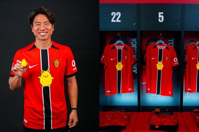 Who is the character that replaced RCD Mallorca's main sponsor?
