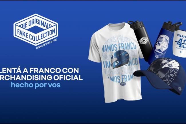 Renault Argentina bets on Franco Colapinto's bootleg products