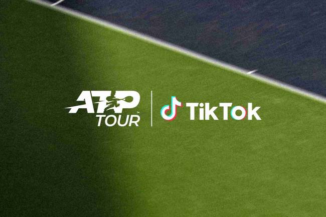The ATP Tour announced a global content partnership with TikTok
