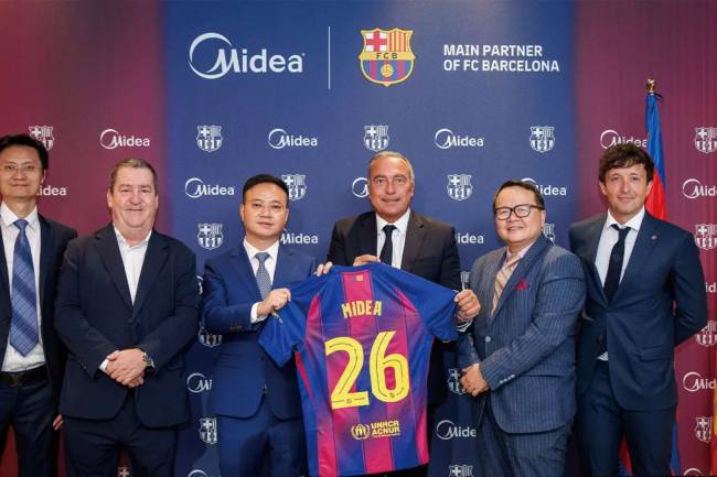 FC Barcelona announced a home appliance company as its new Main Partner