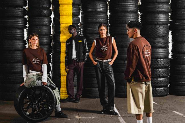 Pirelli vuelve a incursionar en la indumentaria para la Semana de la Moda de Milán