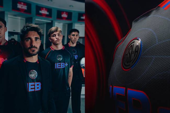 Atomik presentó la nueva camiseta de San Lorenzo