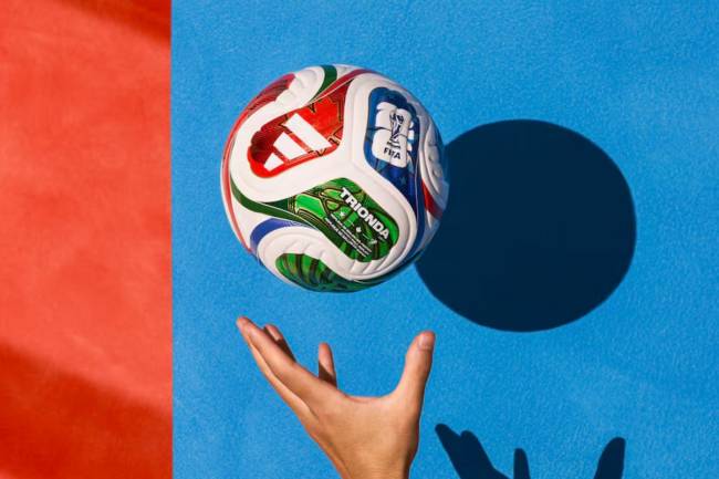 Adidas and FIFA unveiled the official ball for the 2026 World Cup