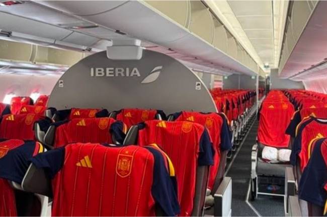 Iberia activated Spanish national team sponsorship with unique gesture