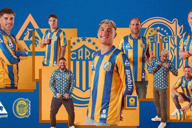 Le Coq Sportif lanzó una camiseta en homenaje a los 30 años de la obtención de la Copa Conmebol de Rosario Central