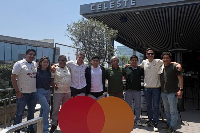 Aldo Corzo sorprendió a los invitados peruanos de Mastercard